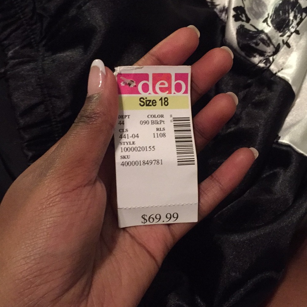 Plus size prom dress